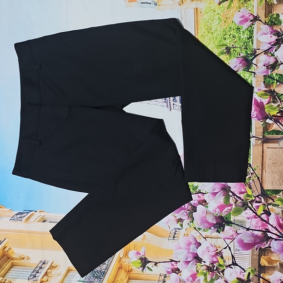 Theory Classic Black Cropped Trousers Pants‎ Size 0 - Picture 1 of 7